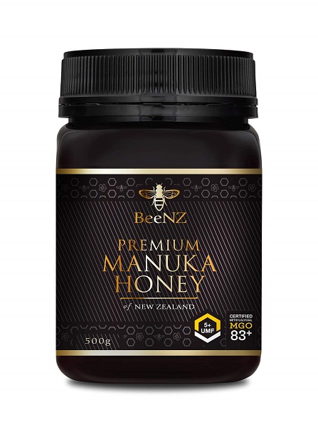 BeeNZ Manuka Honey MGO80+, UMF™5+, 500G