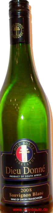 Dieu Donné Sauvignon Blanc